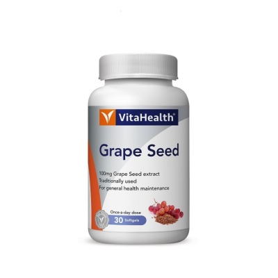 VITAHEALTH Grape Seed Softgel 30's image