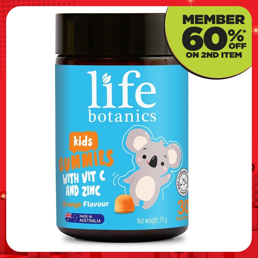 Vitamin C Plus Zinc Kids Gummies 30s