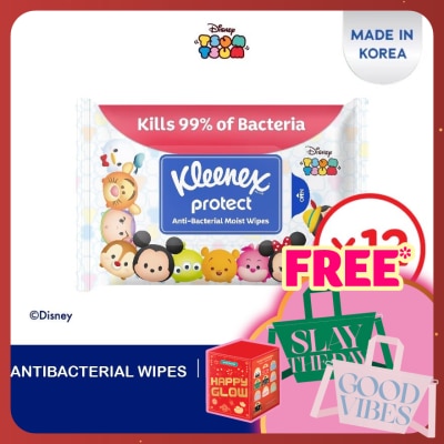 KLEENEX Hand Sanitizing Moist Wipes - Disney Tsum Tsum Design (50 pieces) x12packs