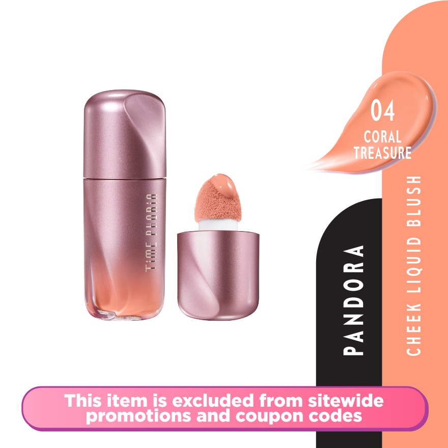 Pandora Cheek Liquid Blush 04 Coral Treasure