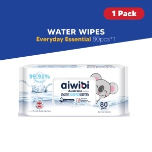 Gwp Baby 99.91% Pure Water Wipes (80's x 1Pack) (While Last Stock)