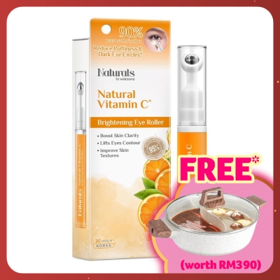 NATURALS BY WATSONS Natural Vitamin C Brightening Eye Roller 15ML
