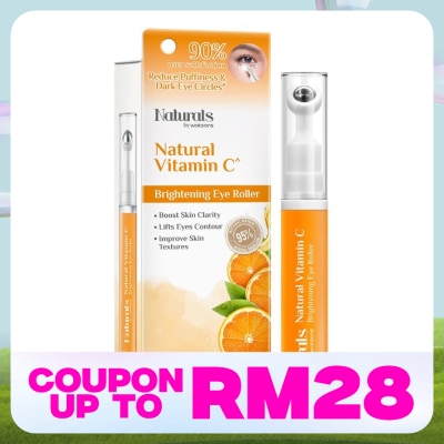 NATURALS BY WATSONS Natural Vitamin C Brightening Eye Roller 15ML