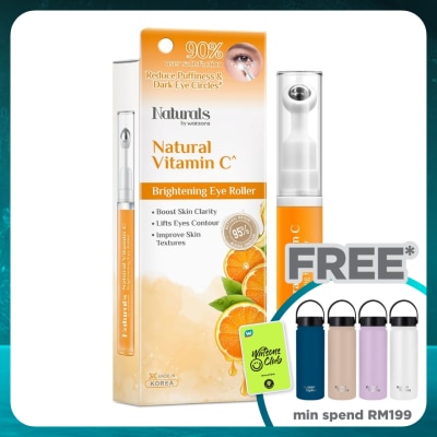 NATURALS BY WATSONS Natural Vitamin C Brightening Eye Roller 15ML