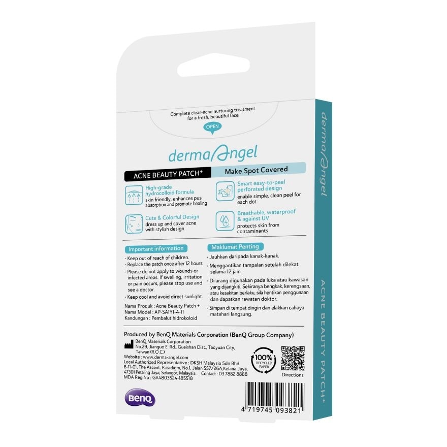 Acne Patch Colourful Mix Shape 12s
