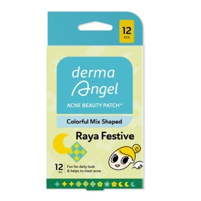 DERMA ANGEL Acne Patch Colourful Mix Shape 12s