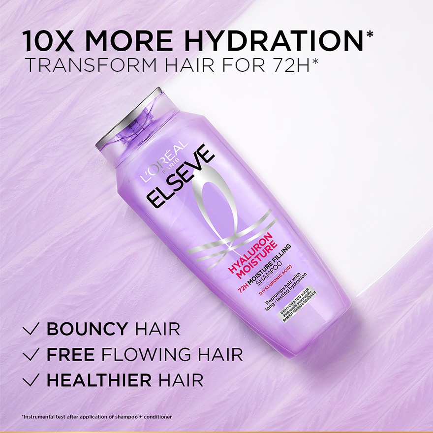 Elseve Hyaluronic Moisture Shampoo 620ml image
