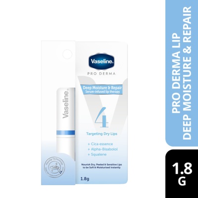 VASELINE - Pro Derma Lip Deep Moisture & Repair 1.8g
