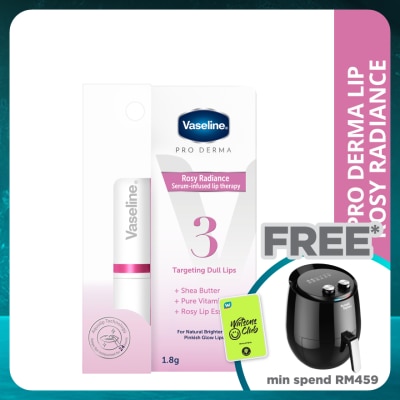 VASELINE Pro Derma Lip Rosy Radiance 1.8g