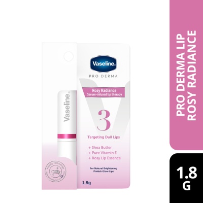 VASELINE - Pro Derma Lip Rosy Radiance 1.8g