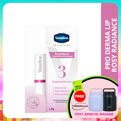 VASELINE - Pro Derma Lip Rosy Radiance 1.8g
