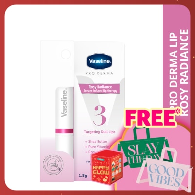VASELINE Pro Derma Lip Rosy Radiance 1.8g