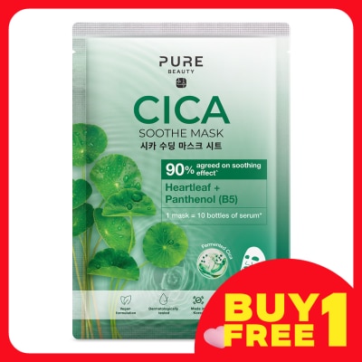 PURE BEAUTY Cica Soothe Mask 1s