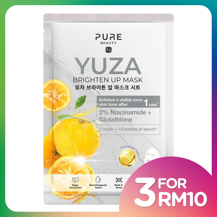 Niacin-Gluta Brighten Up Mask 1s