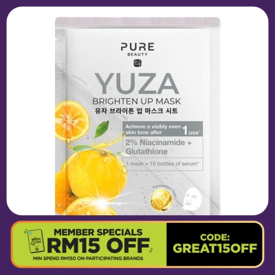 PURE BEAUTY Niacin-Gluta Brighten Up Mask 1s