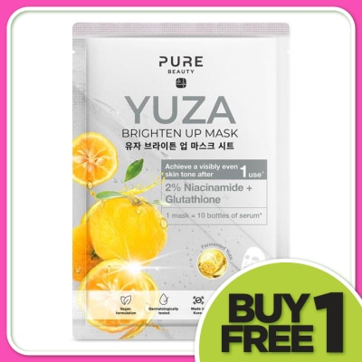 PURE BEAUTY Niacin-Gluta Brighten Up Mask 1s