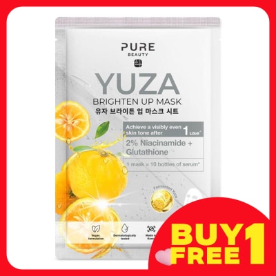 PURE BEAUTY Niacin-Gluta Brighten Up Mask 1s