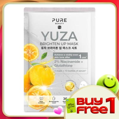 PURE BEAUTY - Niacin-Gluta Brighten Up Mask 1s