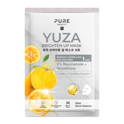 PURE BEAUTY - Niacin-Gluta Brighten Up Mask 1s