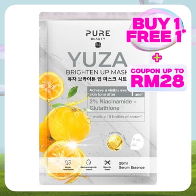 PURE BEAUTY Niacin-Gluta Brighten Up Mask 1s