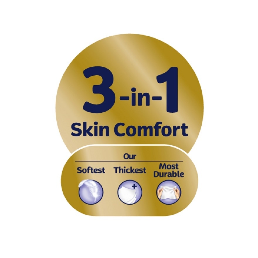 Facial Tissue Comfort Care Softpack 3ply (50's x 4) x4 packs