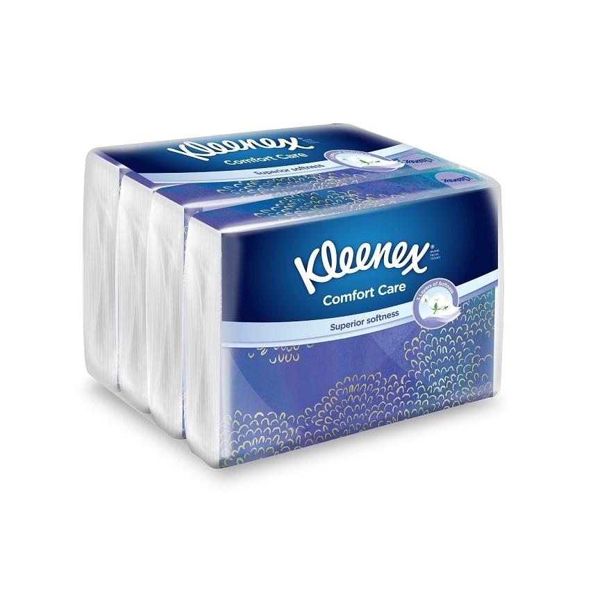 Facial Tissue Comfort Care Softpack 3ply (50's x 4) x4 packs