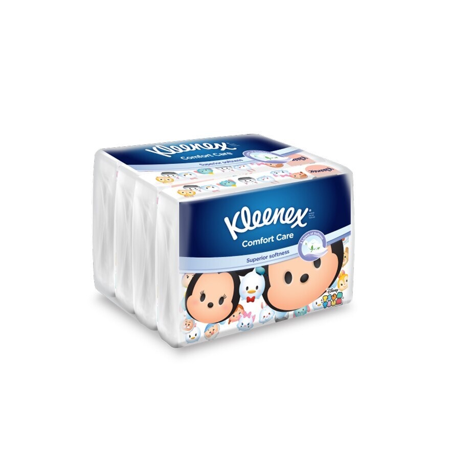 Facial Tissue Disney Tsum Tsum Softpack 3ply (50's x 4) x4 packs image
