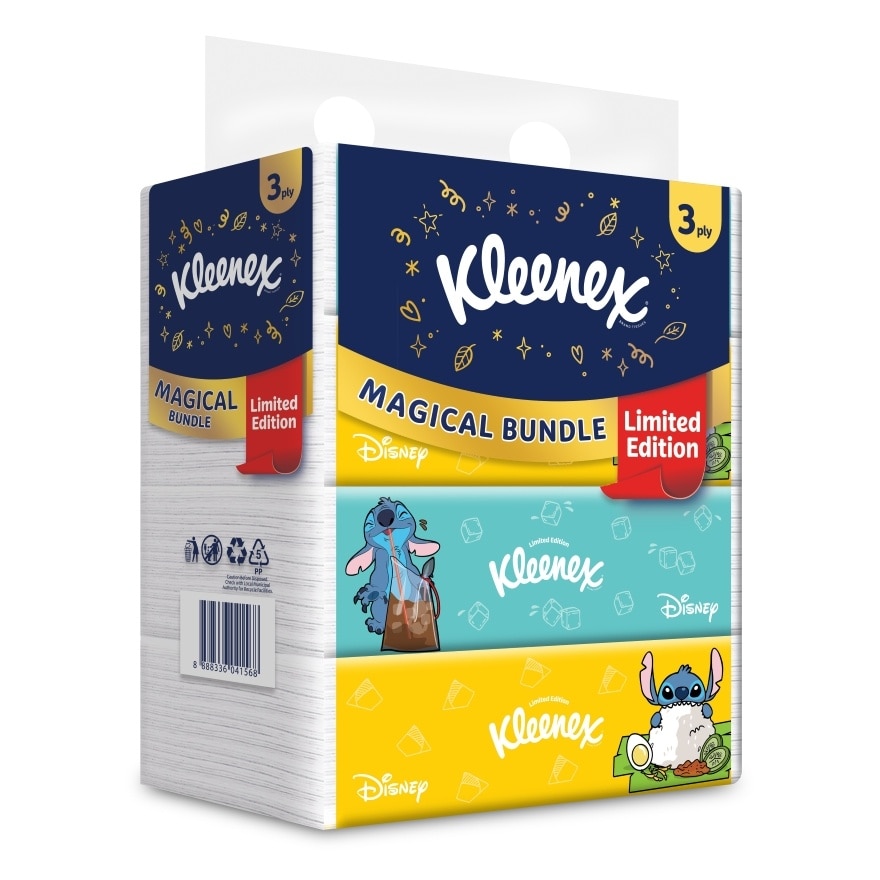 Facial Tissue Soft Box Limited Edition 3PLY (100's x 4) x6 packs
