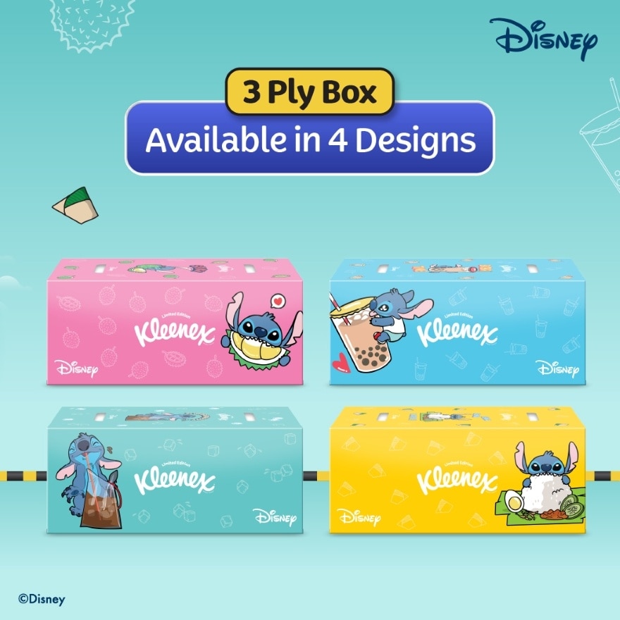 Facial Tissue Limited Edition Box 3PLY (90's x 5 Boxes) x10 packs