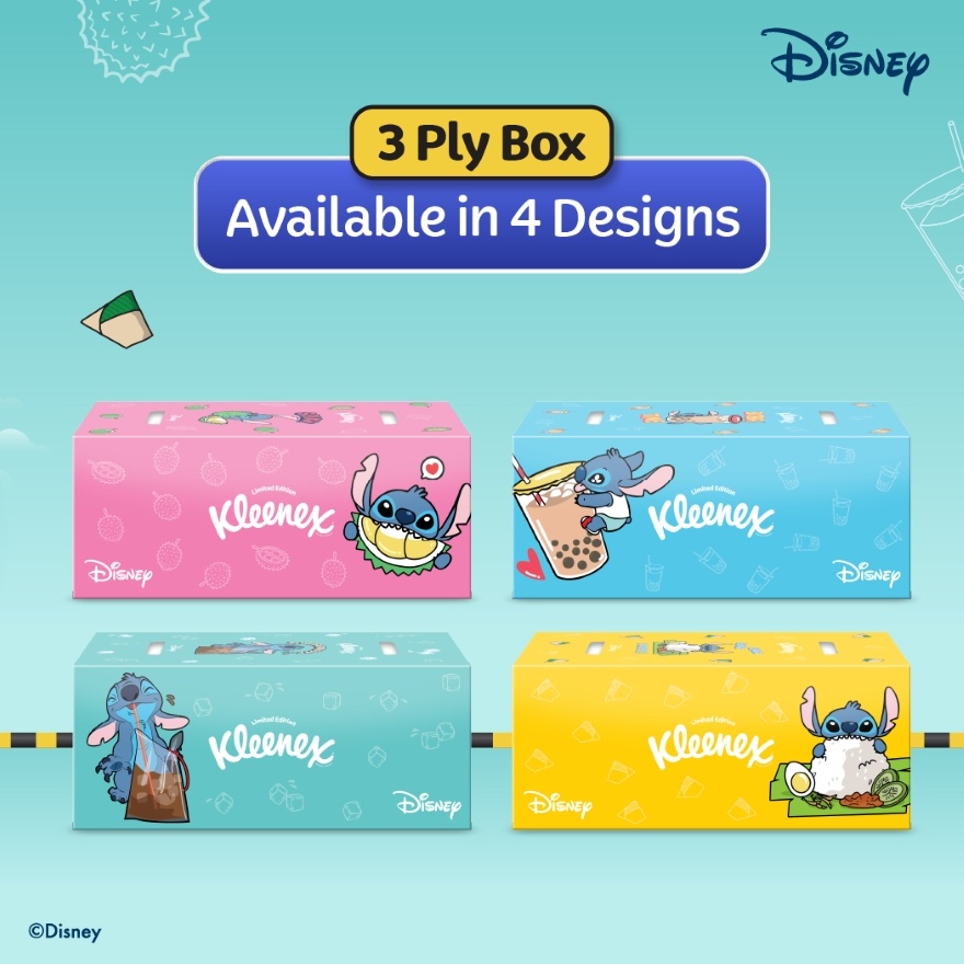 Facial Tissue Limited Edition Box 3PLY (90's x 5 Boxes) x10 packs image