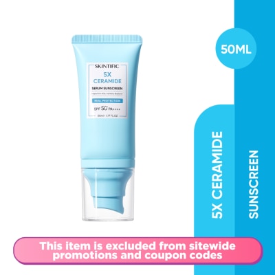 SKINTIFIC 5X Ceramide Serum Sunscreen 50g
