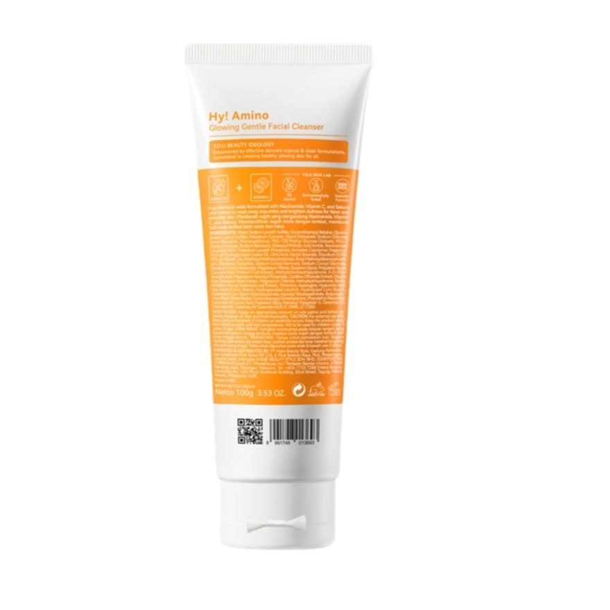 Hy! Amino Glowing Gentle Cleansing Facial Wash 100G