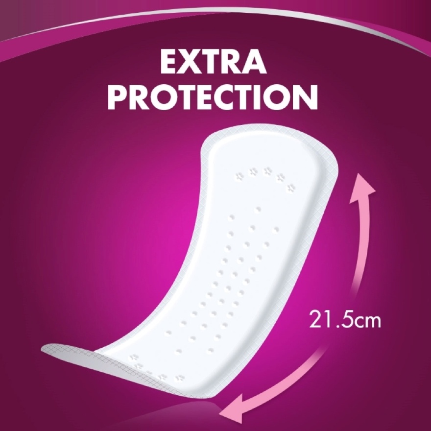 Liners Incontinence / Adult Diapers Long 21.5cm (20's x 6 packs)