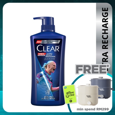 CLEAR MEN Shampoo Erling Haaland Ultra Recharge Shampoo 650ml