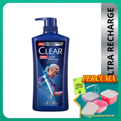 CLEAR MEN - Shampoo Erling Haaland Ultra Recharge Shampoo 650ml