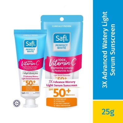 SAFI Perfect White 3X Advance Watery Light Serum SunScreen 25g