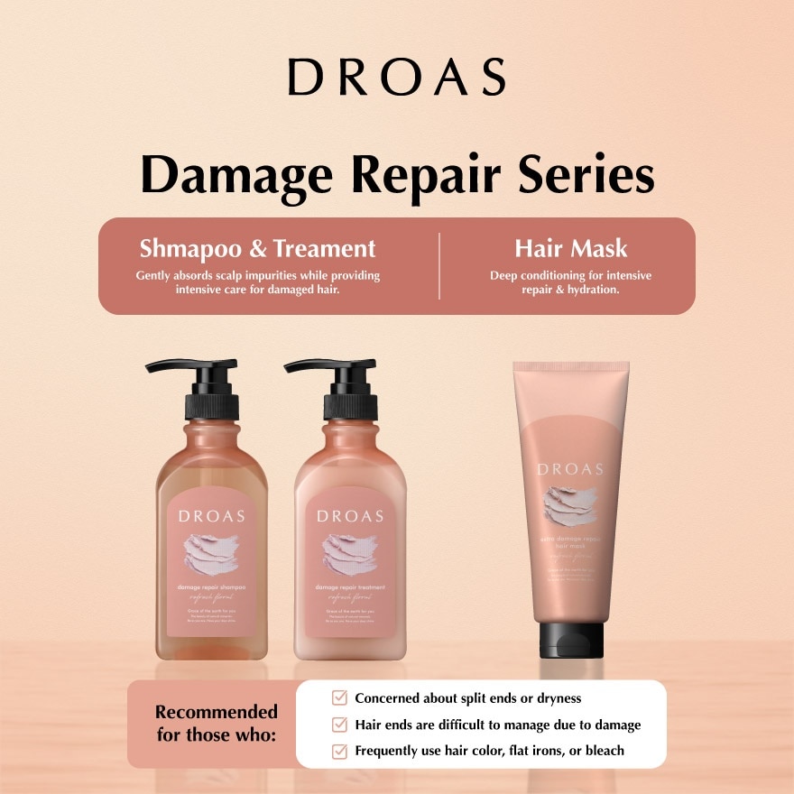 Clay Hair Mask Extra Damage Repair 200g