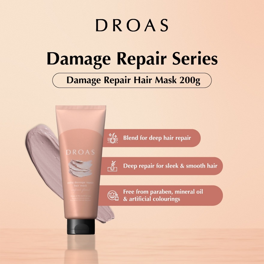 Clay Hair Mask Extra Damage Repair 200g
