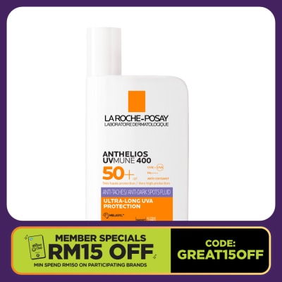 LA ROCHE POSAY Anthelios UVMune 400 Anti-Dark Spots Fluid SPF50+ 50ml