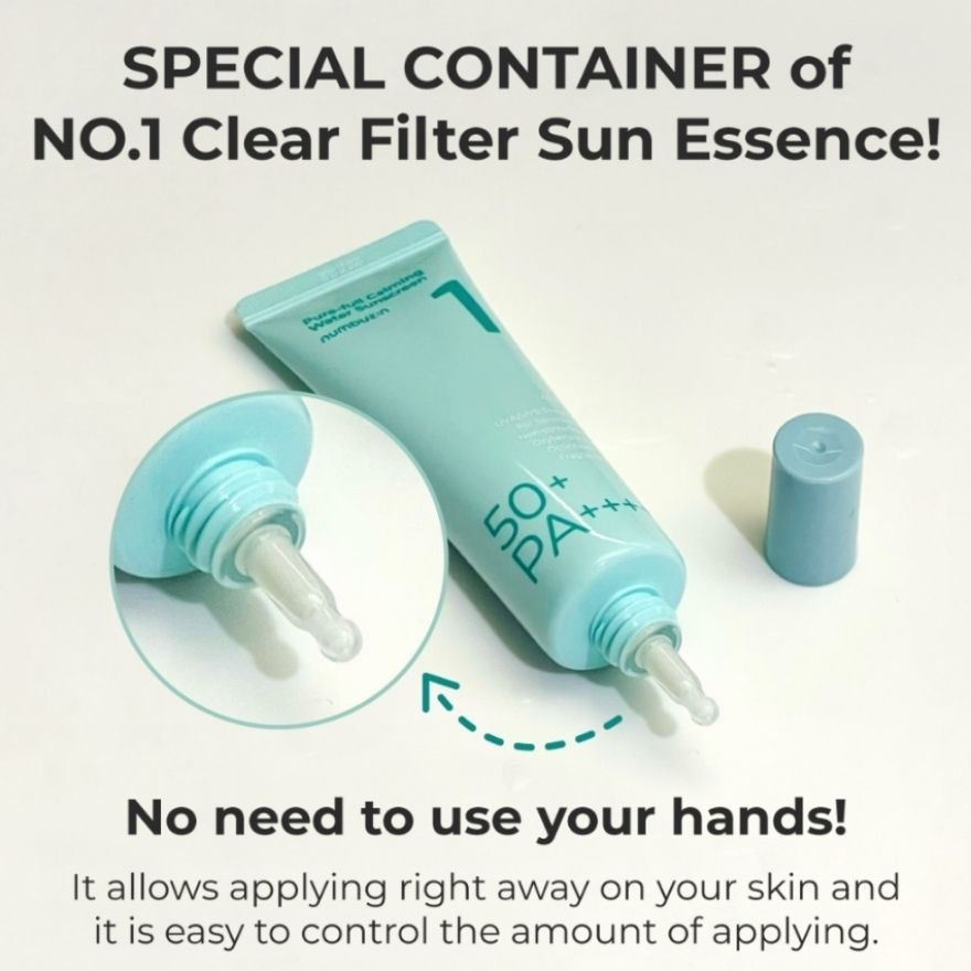 No.1 Clear Filter Sun Essence SPF50+ PA++++ 50ml