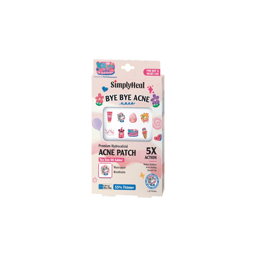 The Seoul's Dreamland Day & Night Premium Hydrocolloid Acne Patch 20s