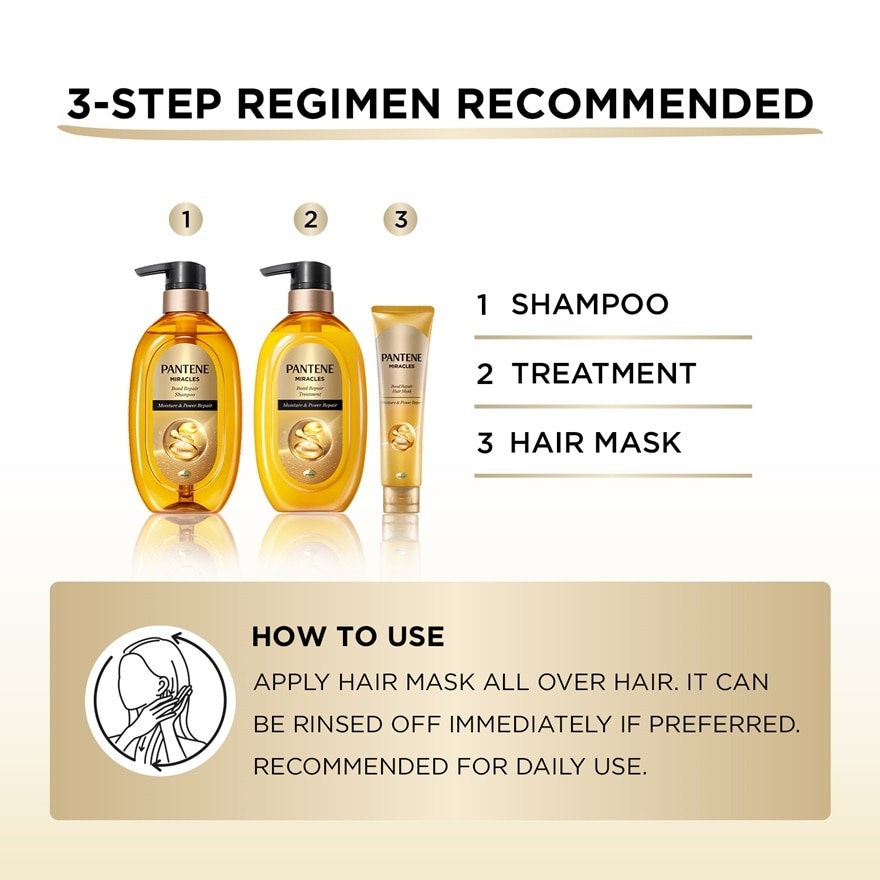 Miracles Moisture & Power Repair Shampoo 440g + Conditioner 440g