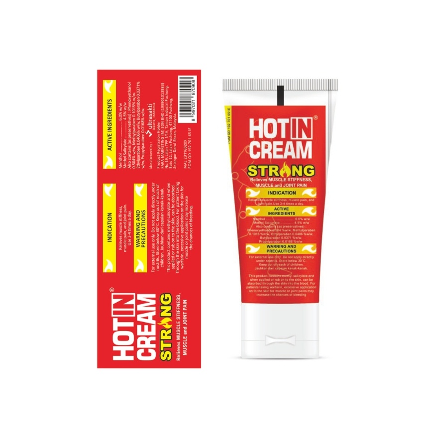 Cream Strong Tube (Analgesic Cream) 60g image