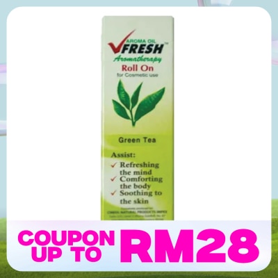 VFRESH Aromatheraphy Roll on Green Tea 8ml
