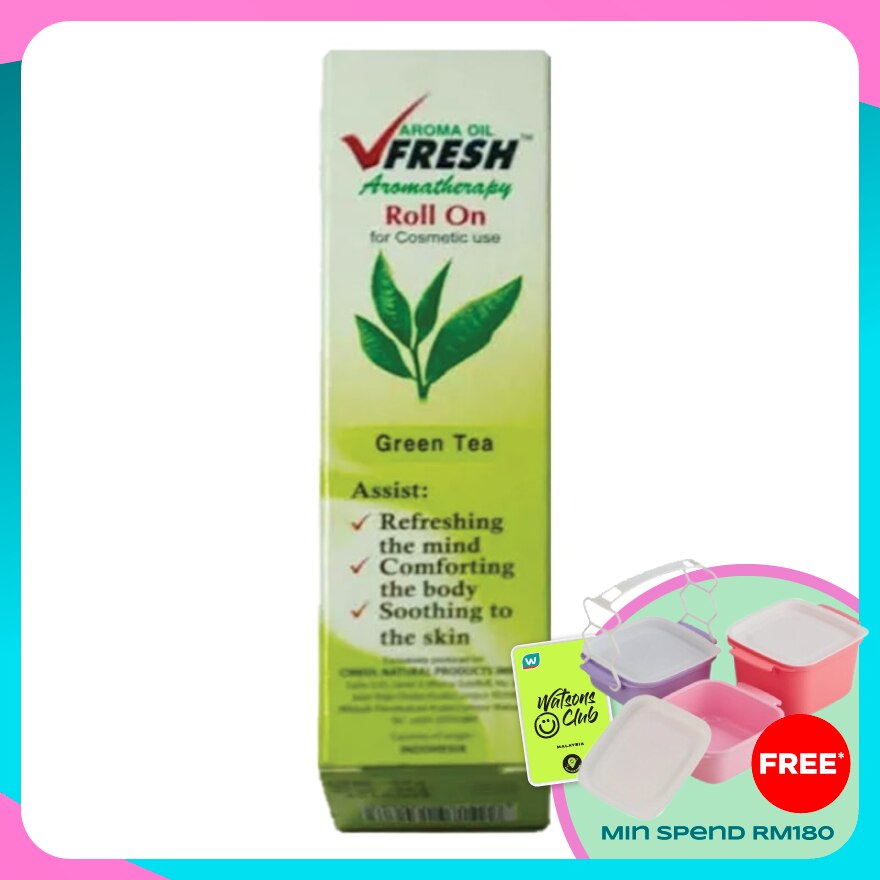 Aromatheraphy Roll on Green Tea 8ml