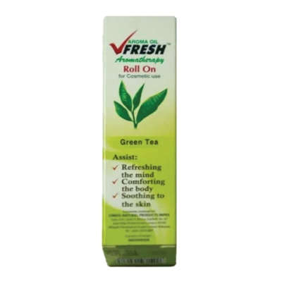 VFRESH - Aromatheraphy Roll on Green Tea 8ml