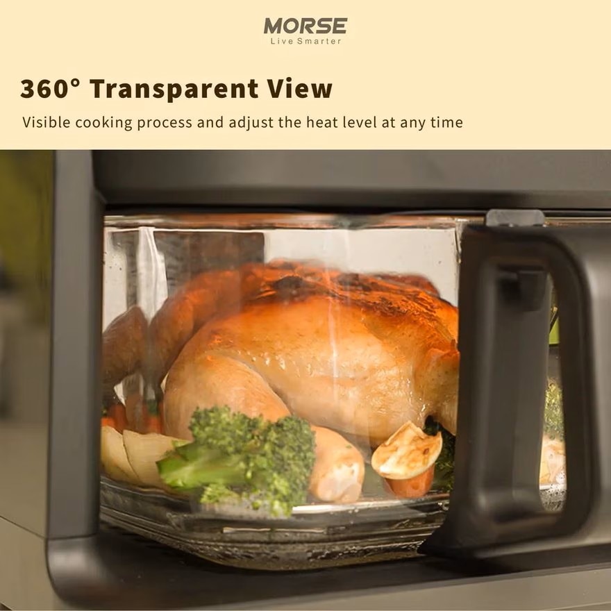 Bravochef Air Fryer i5 5.5L Capacity (White)