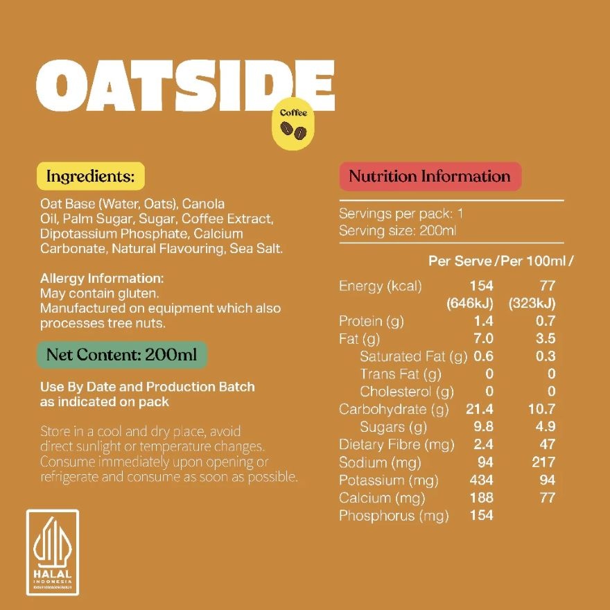 Coffee Oat Milk (3s x 200ml)