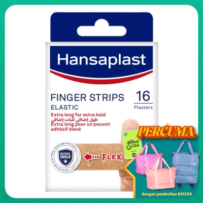HANSAPLAST - Finger Strips Elastic Plaster 16's