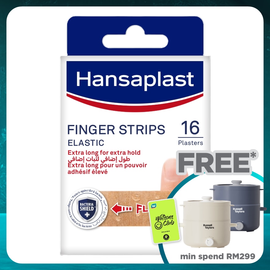 Finger Strips Elastic Plaster 16's